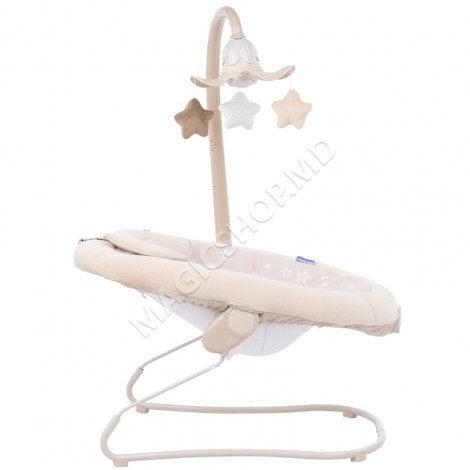 Balansoar electronic multifunctional cu muzica si vibratii Bouncer Stars